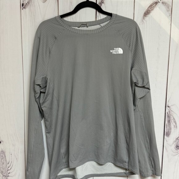 The North Face Men’s XL Summit Series Pro 120 Thermal Crew – Light Gray - Picture 1 of 12